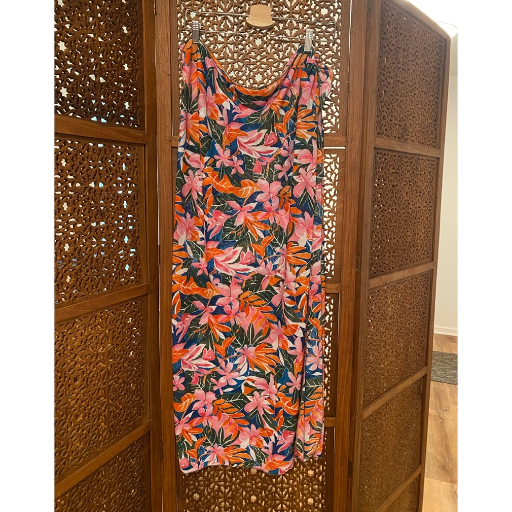 Swimsuits For All Floral Sarong